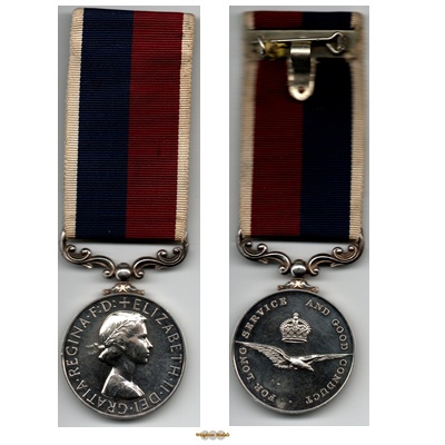 RAF Long Service & Good Conduct - Ch. Tech. C Taylor